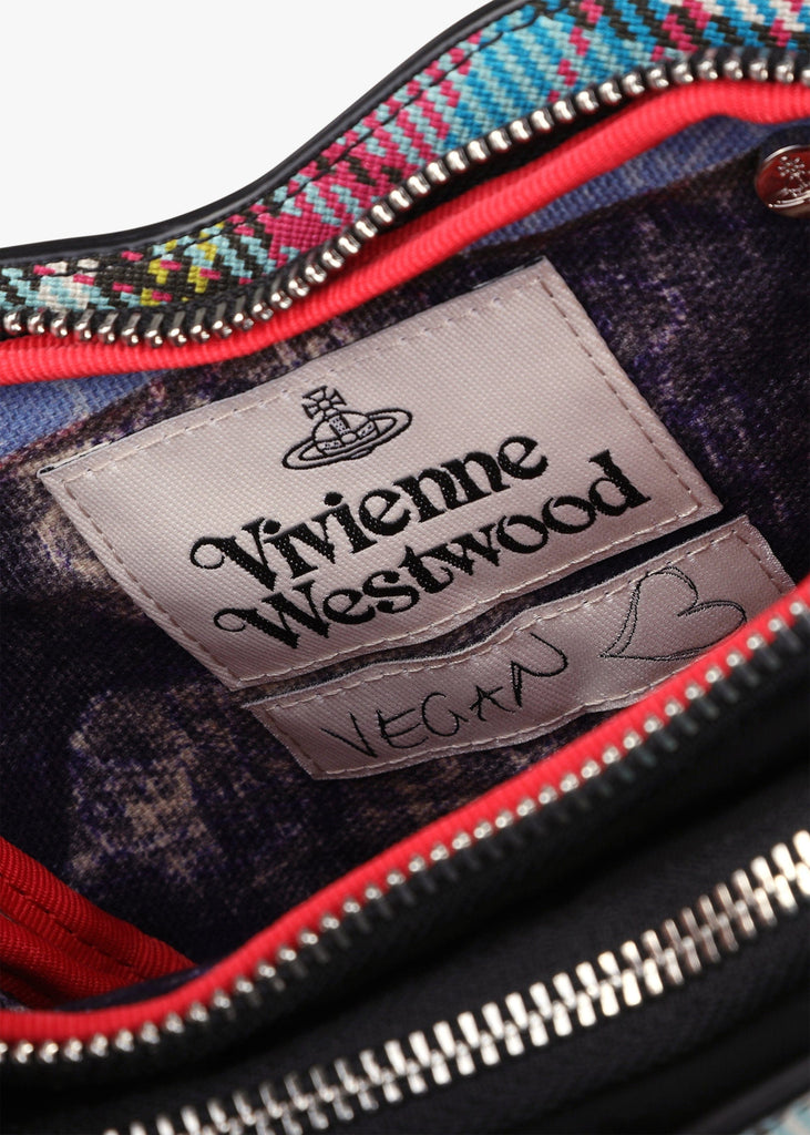 Black Womens Vivienne Westwood Lousie Re-Vegan Grain Heart Crossbody Bag –  KJ Beckett
