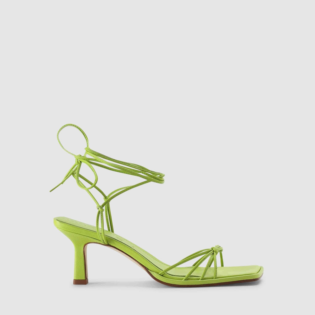 Shoes - Aeyde Women's Roda Green Heels