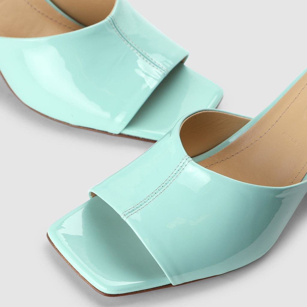 Shoes - Aeyde Women's Sandi Blue Heels