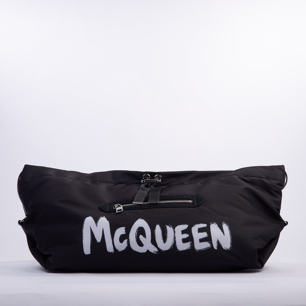 Bags - Alexander McQueen Women's Graffiti Bundle Black Shoulder Bag