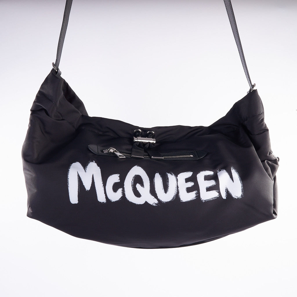 Bags - Alexander McQueen Women's Graffiti Bundle Black Shoulder Bag