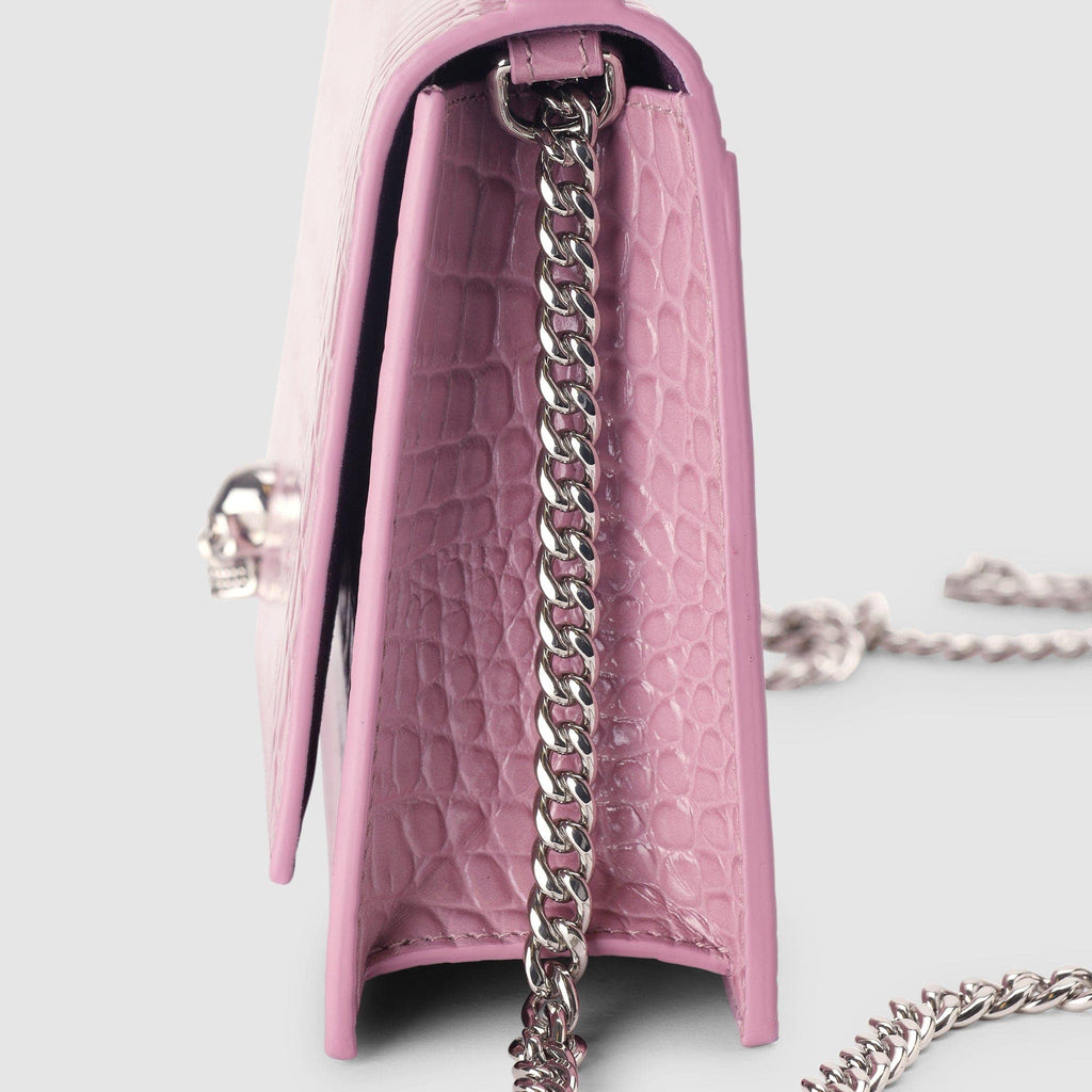 BAGS - Alexander McQueen Women's Top Handle Skull Pink Cross Body Bag