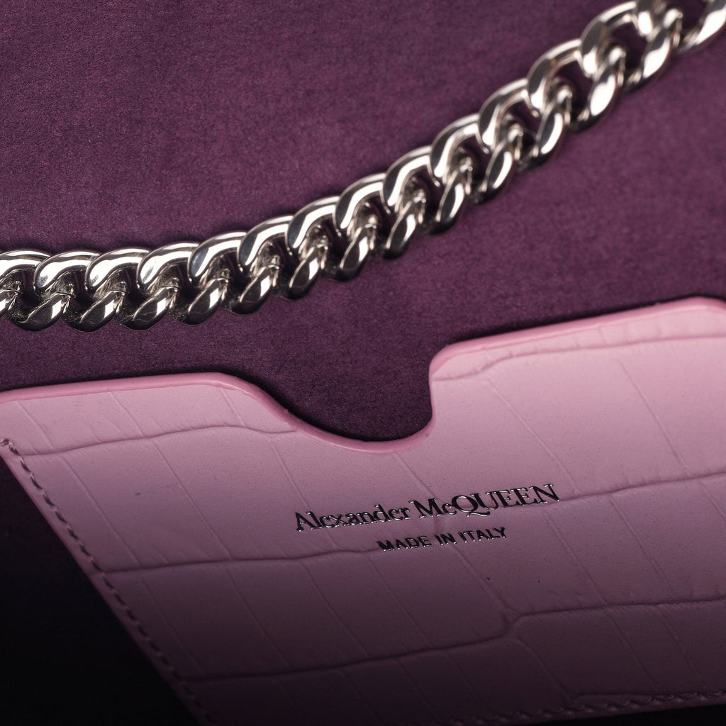 BAGS - Alexander McQueen Women's Top Handle Skull Pink Cross Body Bag