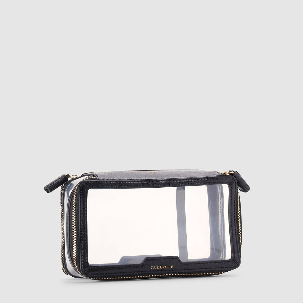Accessories - Anya Hindmarch Women's Inflight Black Pouch