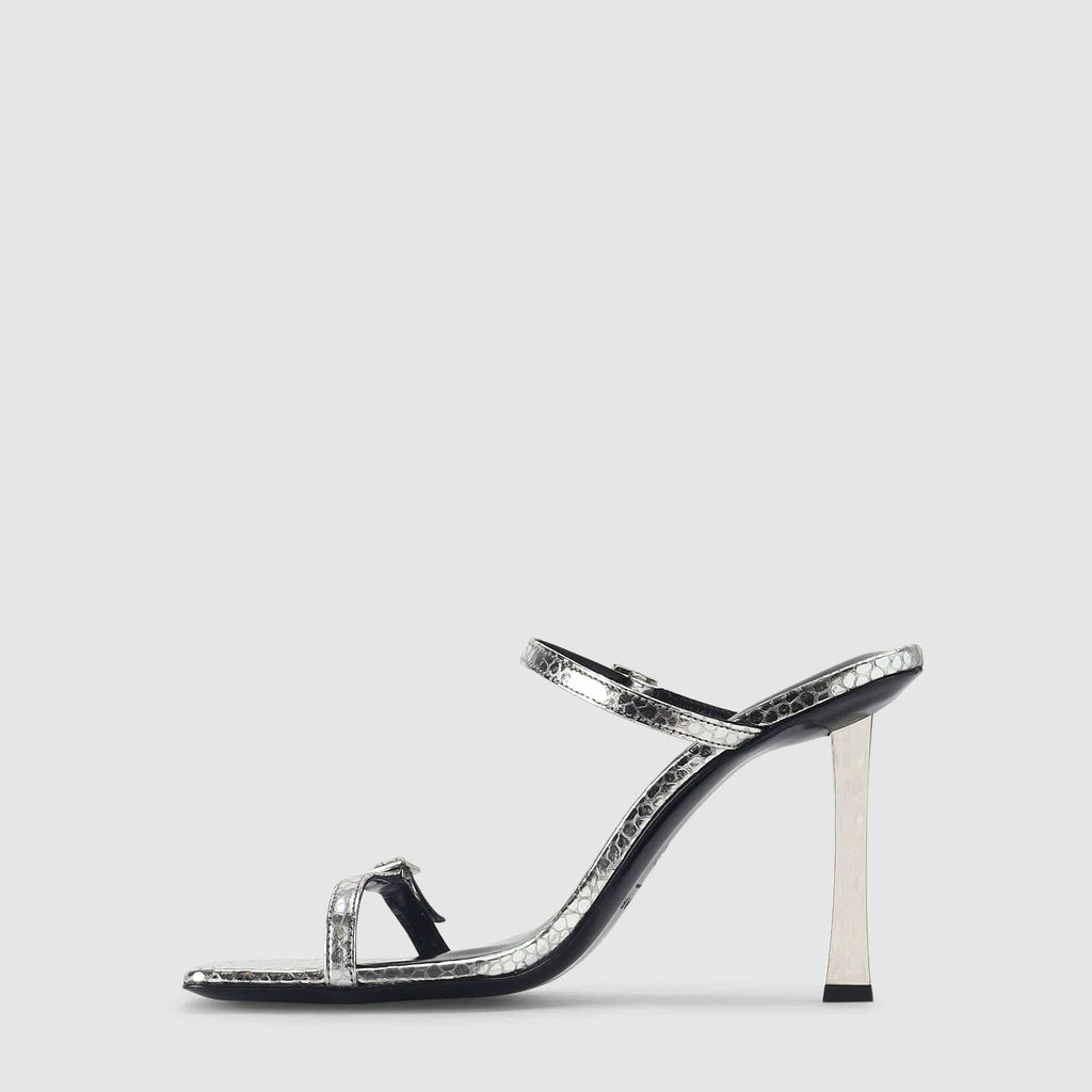 Shoes - By Far Women's Flick Silver Heels