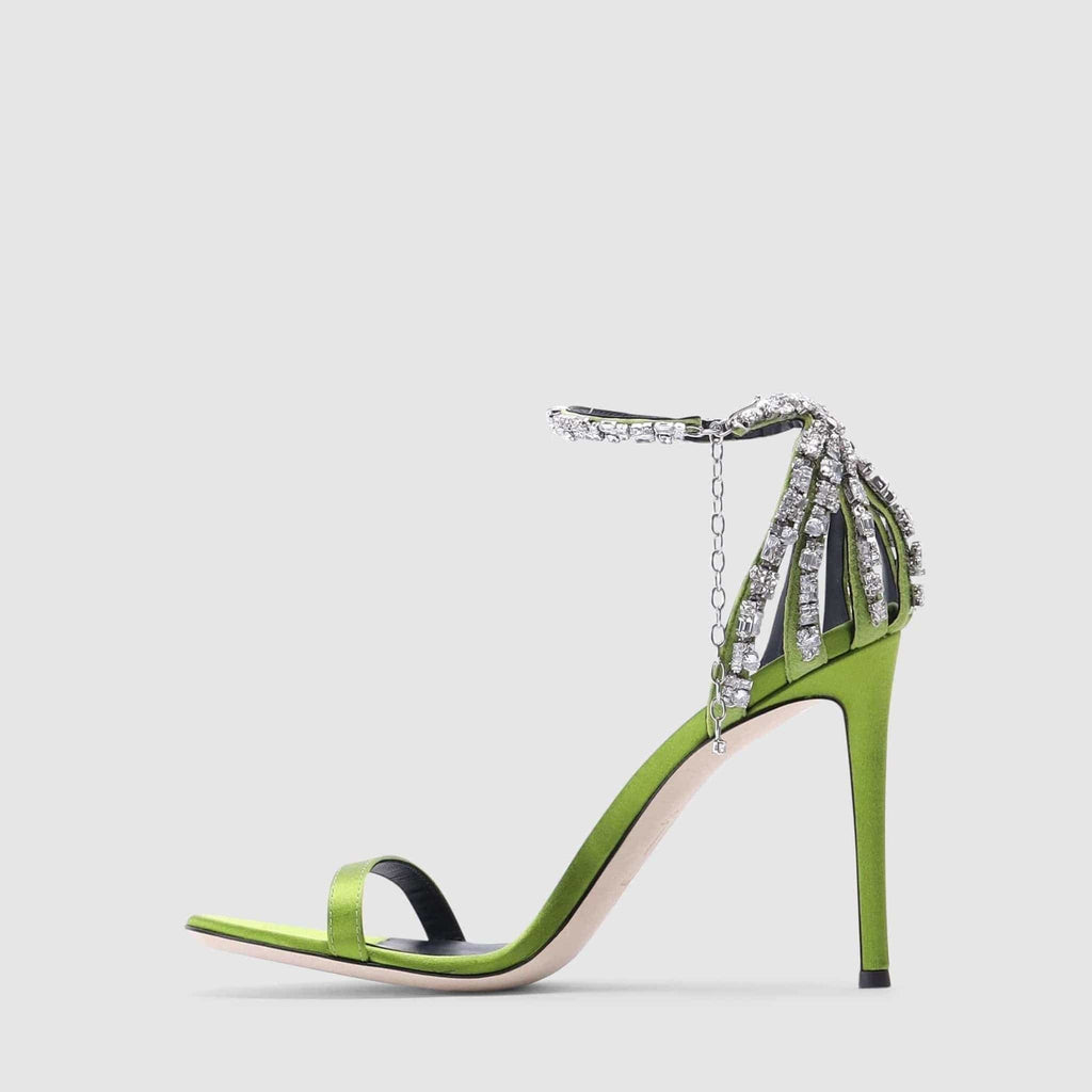 Shoes - Giuseppe Zanotti Women's Adele 105 Green Heels