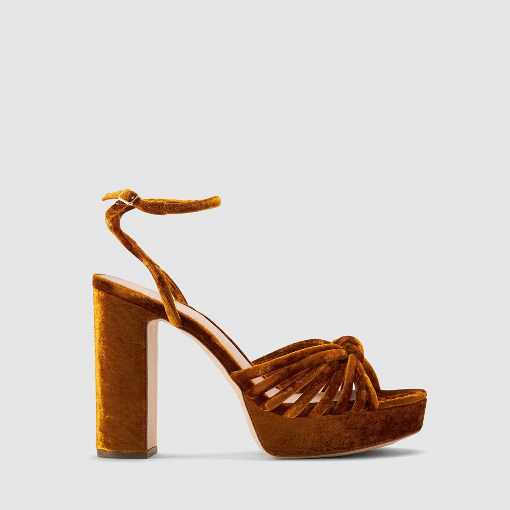 Shoes - Loeffler Randall Women's Rivka Knot Brown Heels