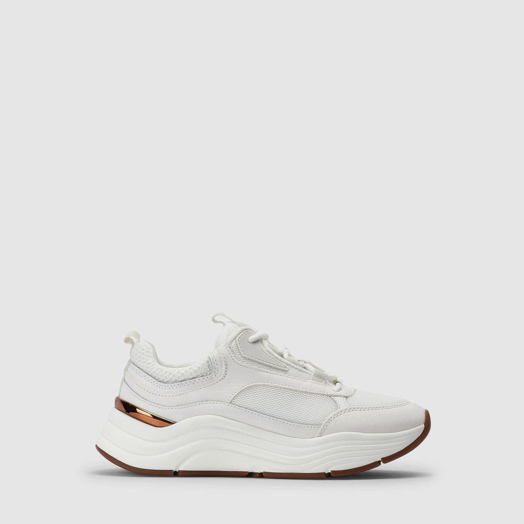 Shoes - Mallet Women's Cyrus White Trainers