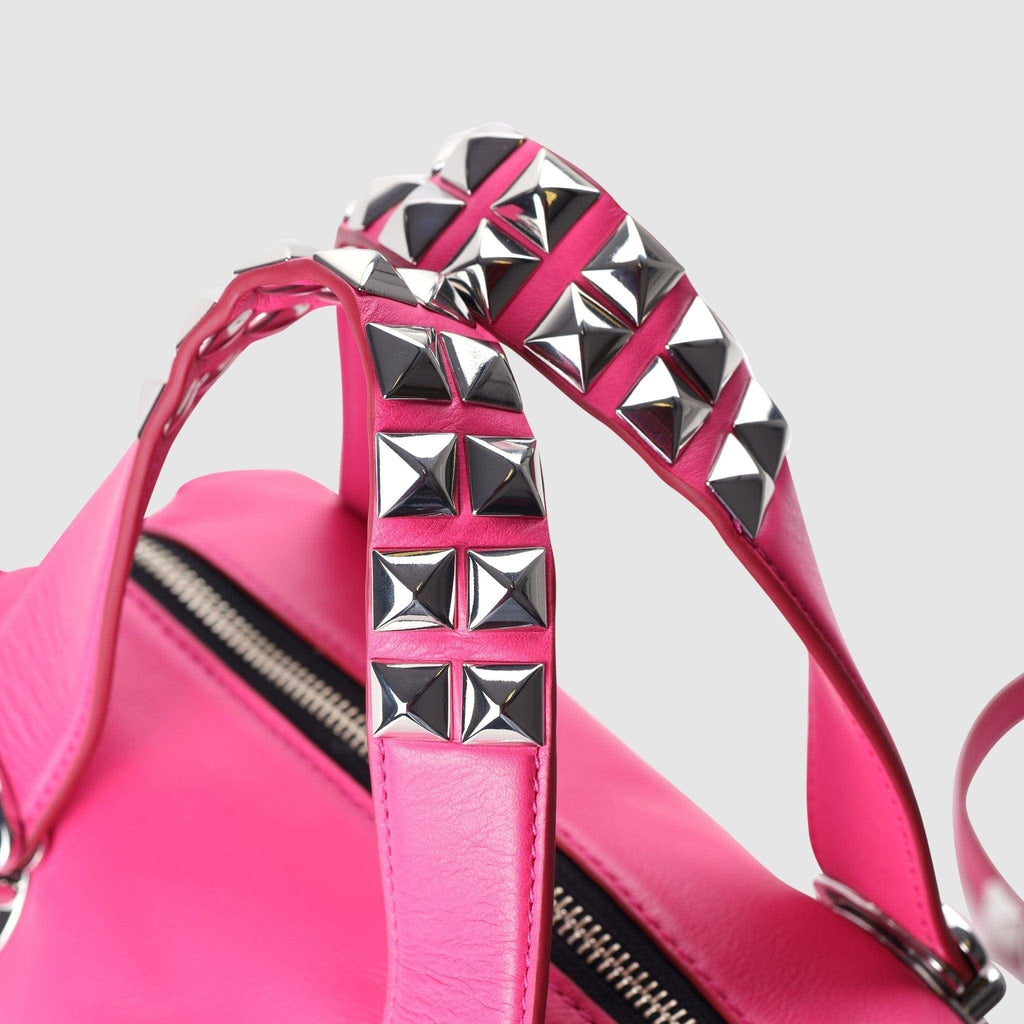 BAGS - Marc Jacobs Women's Pushlock Satchel Pink Mini Bag