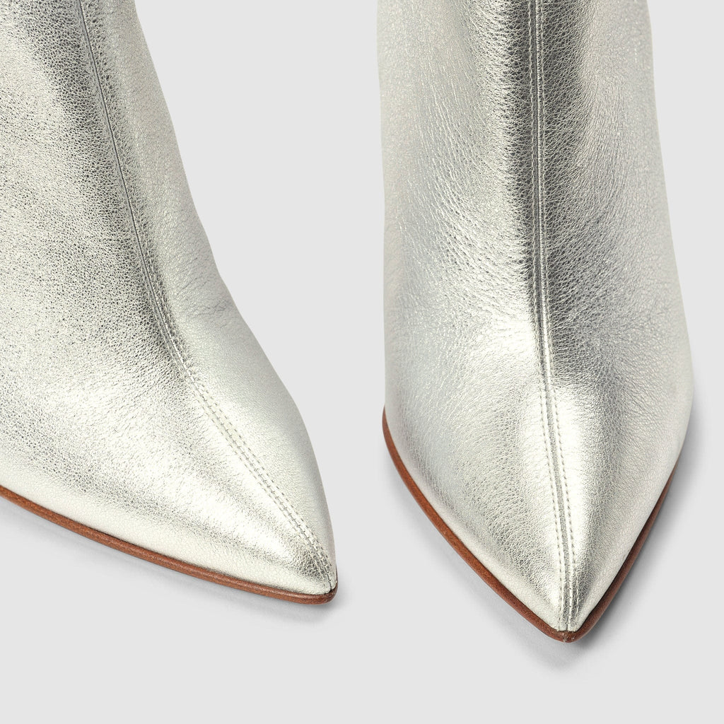 Shoes - Rupert Sanderson Women's Onyx Silver Boots