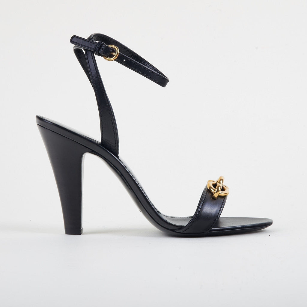 Shoes - Saint Laurent Women's Le Maillon 95 Black Sandals