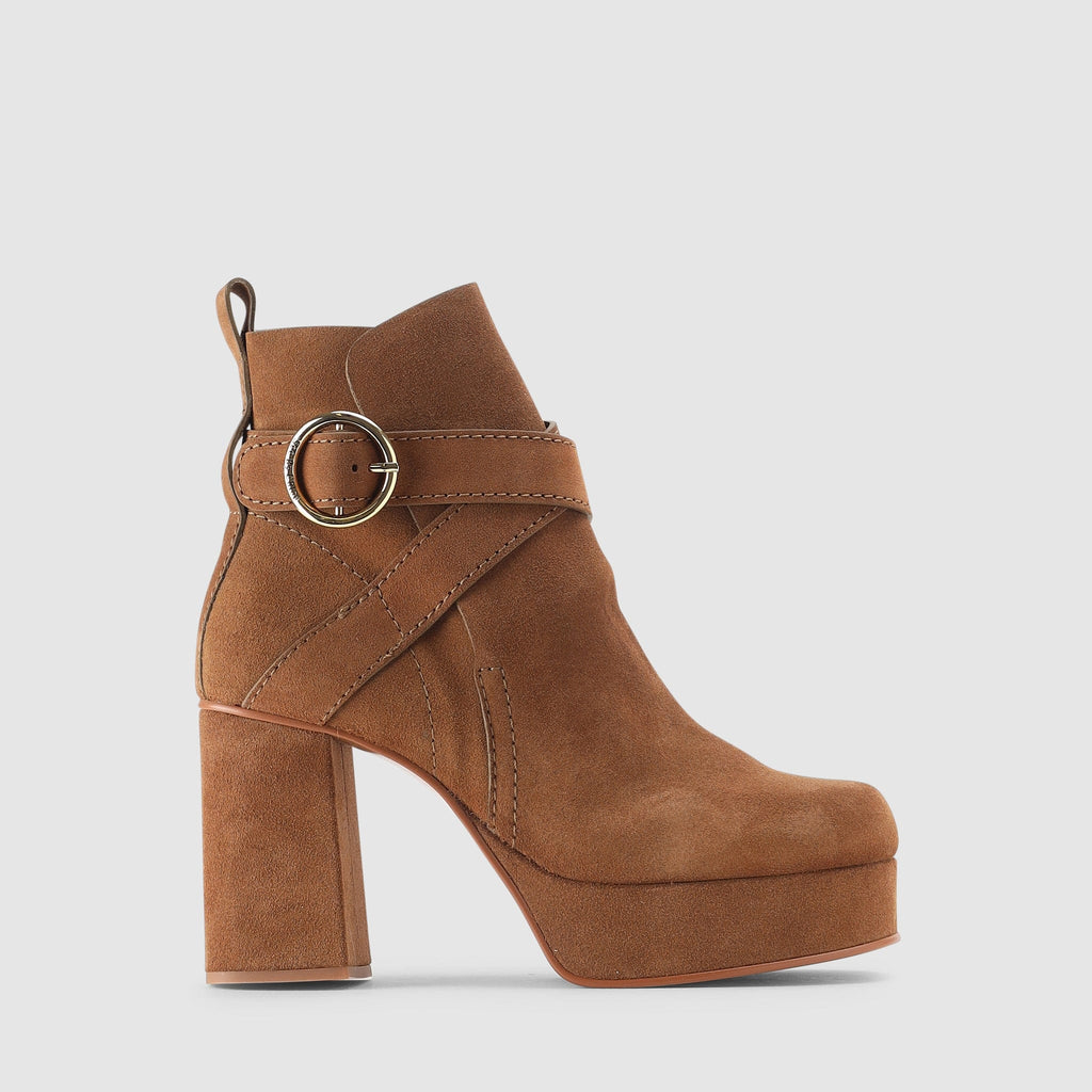 Shoes - See By Chloe Women's Lyna Tan Boots