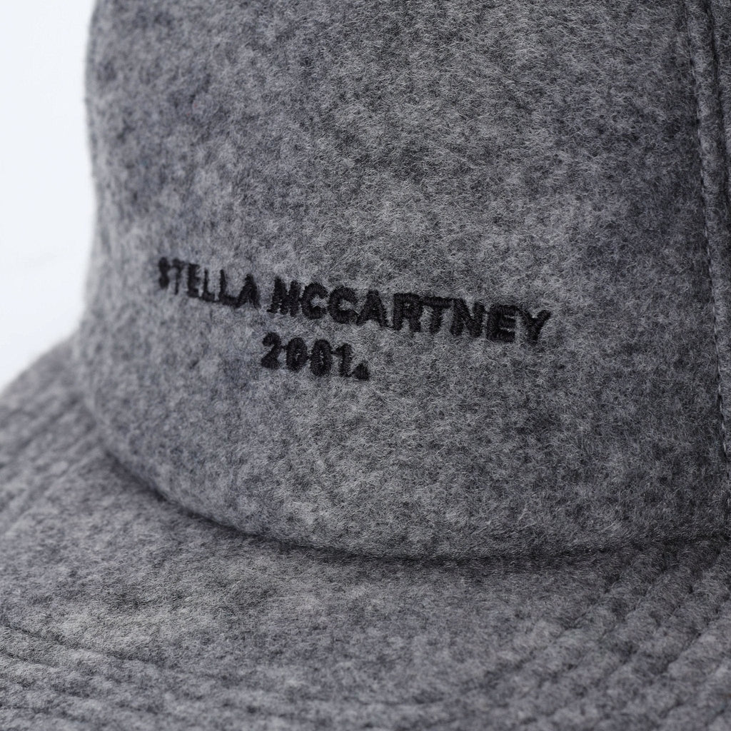 ACCESSORIES - Stella McCartney Women's Logo Grey Hat