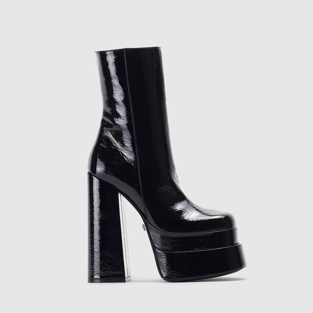 Shoes - Versace Women's Medusa Aevitas Black Boots