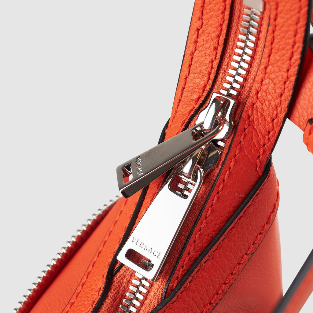 BAGS - Versace Women's Repeat Small Hobo Orange Shoulder Bag