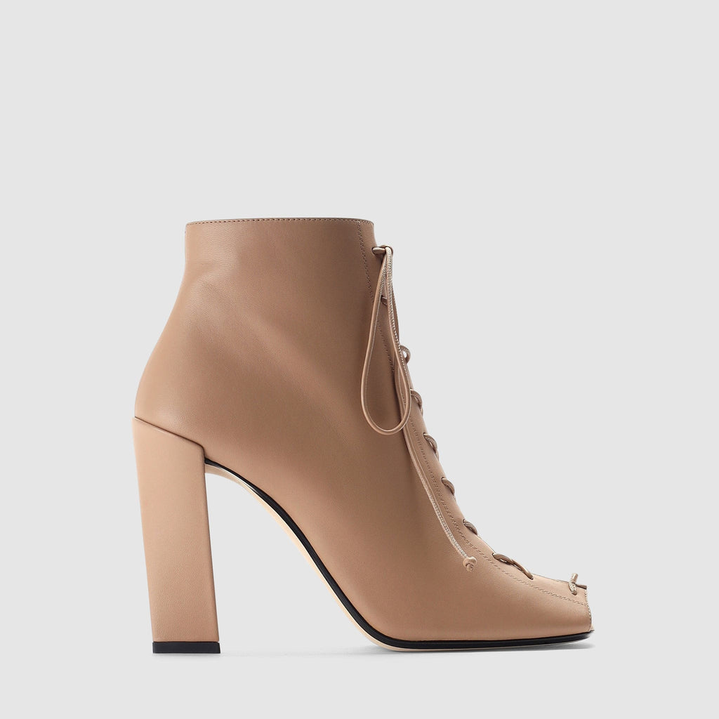 Shoes - Victoria Beckham Women's Reese Nude Boots