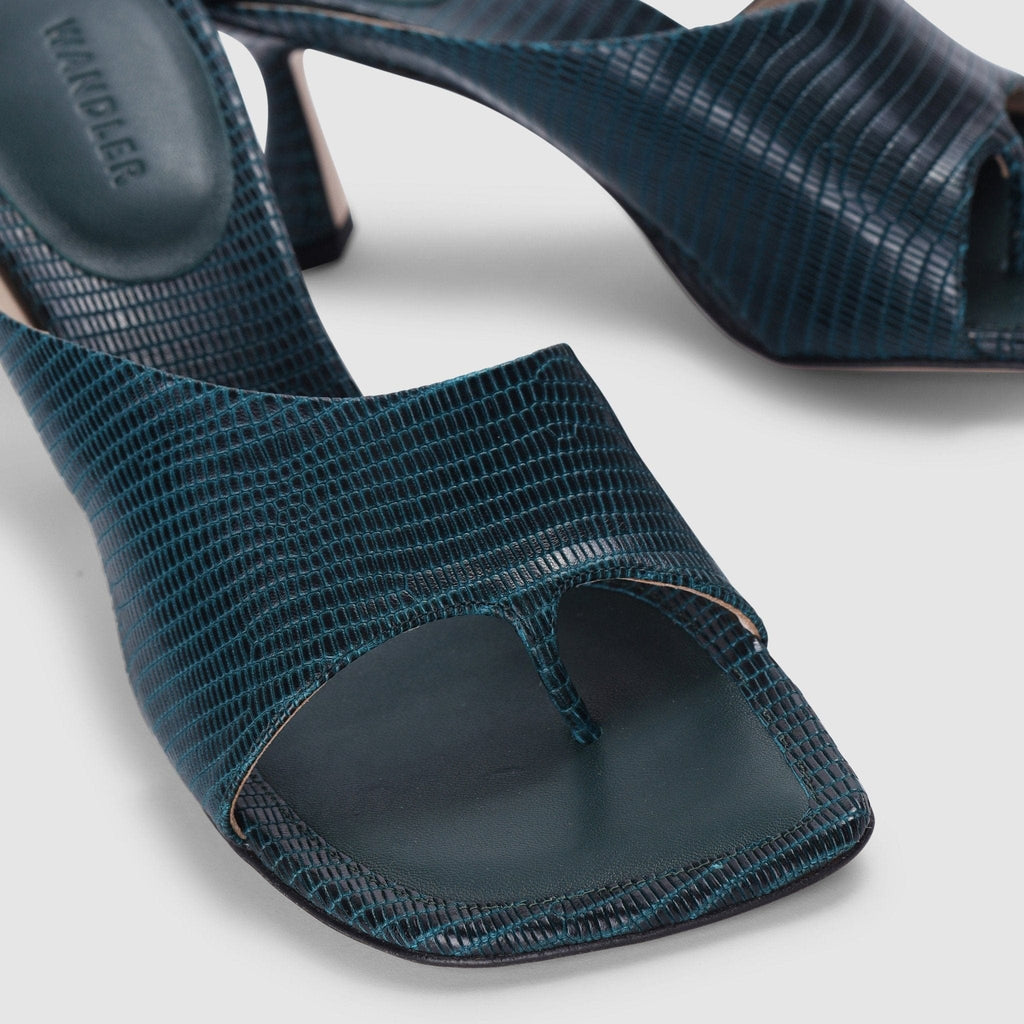 Shoes - Wandler Women's Julio Blue Mules