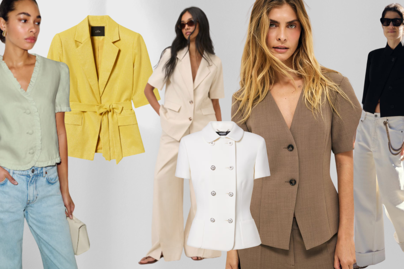 Micro Trend To Know: The Short Sleeve Blazer 