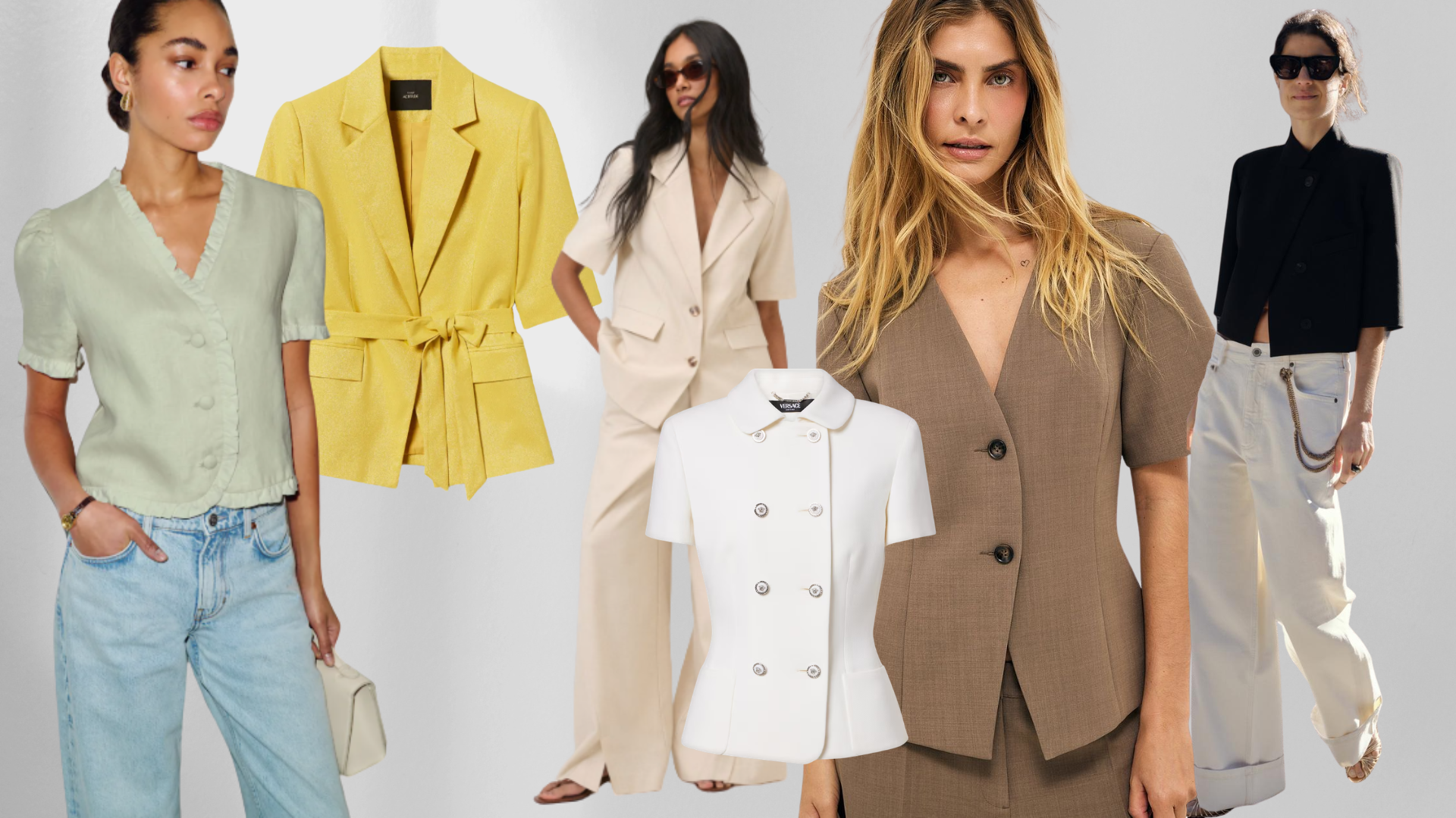 Micro Trend To Know: The Short Sleeve Blazer 