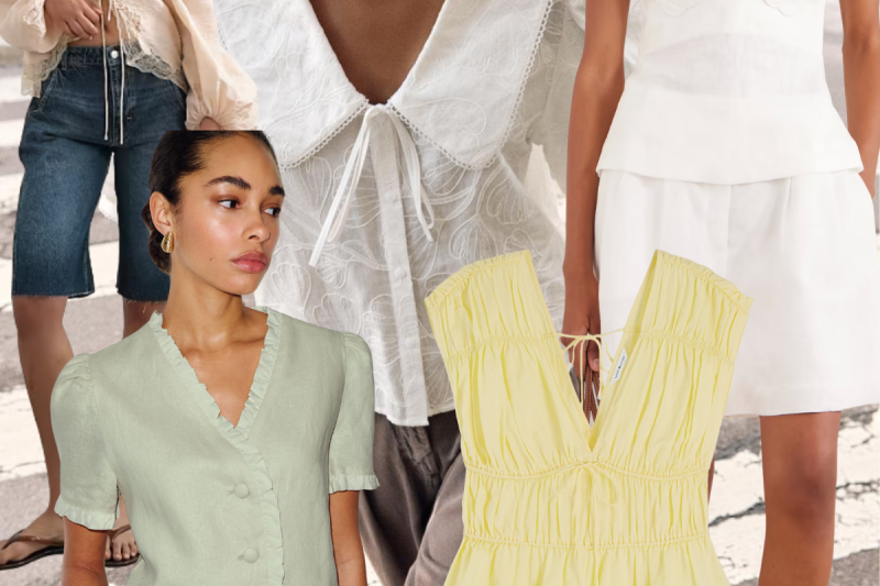 We’ve Found The 9 Pretty Blouse Trends To Wear With Jorts All Summer